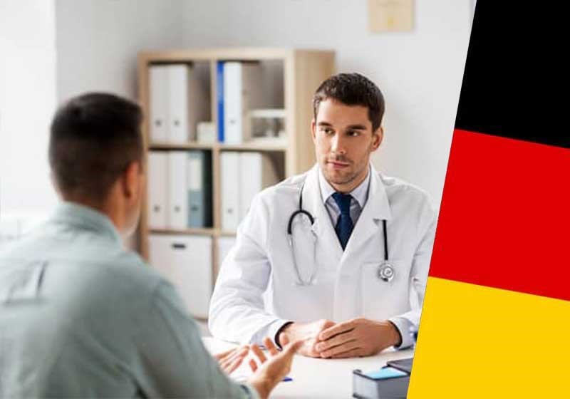 شرکت در آزمون زبان فنی برای مهاجرت کاری پزشکان به آلمان
